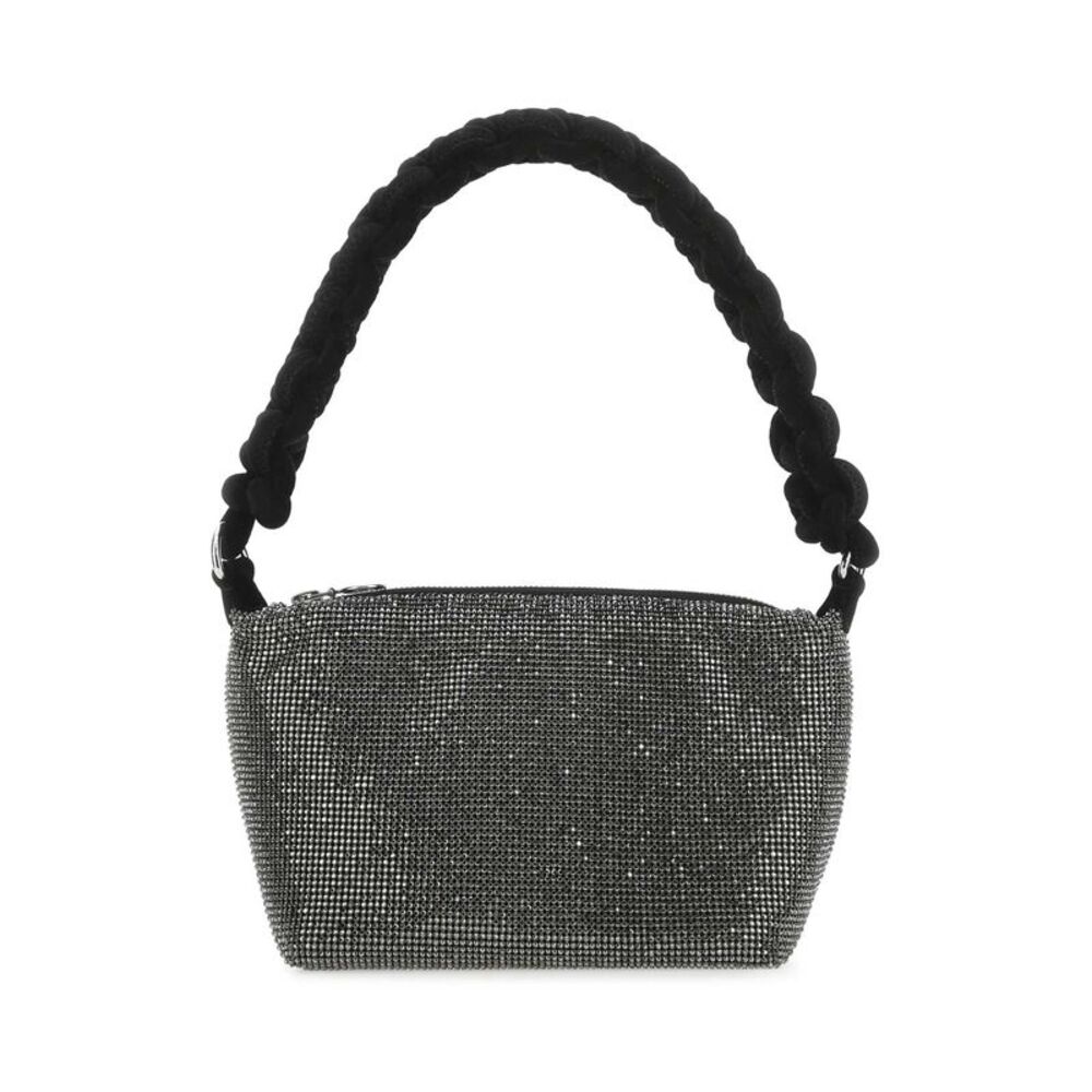 Kara Women Black Rhinestones Handbag